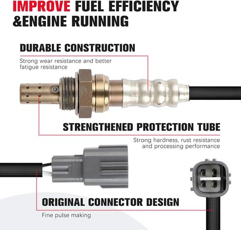 O2 Oxygen Sensor Bank 1 Sensor 1 ، مستشعر المنبع 02 ، متوافق مع Subaru Forester 05-10 ، Impreza 02-14 ، Legacy 04-12 ، Outback 01-12 ، Baja & for Mazda CX-5 استبدال 22690aa500 ، 22690aa501 in Saudi Arabia