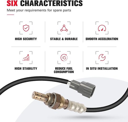 O2 Oxygen Sensor Bank 1 Sensor 1 ، مستشعر المنبع 02 ، متوافق مع Subaru Forester 05-10 ، Impreza 02-14 ، Legacy 04-12 ، Outback 01-12 ، Baja & for Mazda CX-5 استبدال 22690aa500 ، 22690aa501 in Saudi Arabia