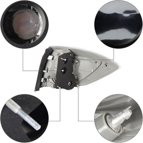 2 عبوة LH و RH Tail Light Assembly بديل لـ Highlander 2011 2012 2013 Driver and Passenger Side in Kuwait