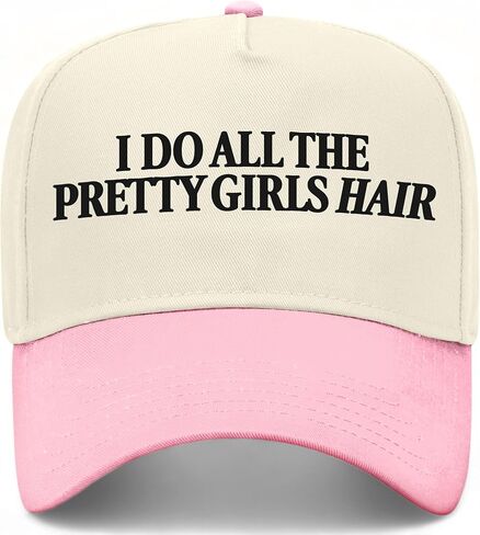 I Do All The Pretty Girls Hair Vintage Trucker Hat | Premium Snapback Baseball Hat for Men & Women in Saudi Arabia