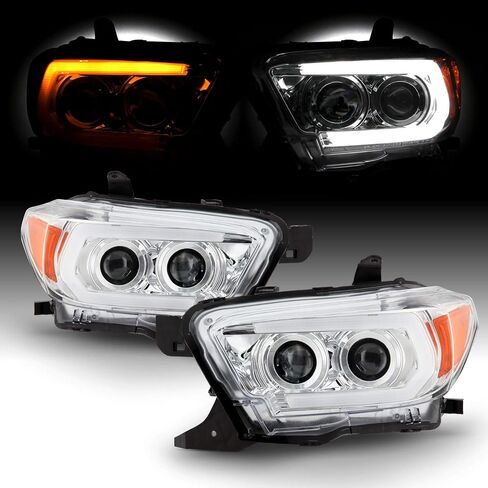 Akkon - FIT 2016-2022 Toyota Tacoma LED Projector Projector Black Headligh in Kuwait