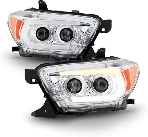 Akkon - FIT 2016-2022 Toyota Tacoma LED Projector Projector Black Headligh in Kuwait
