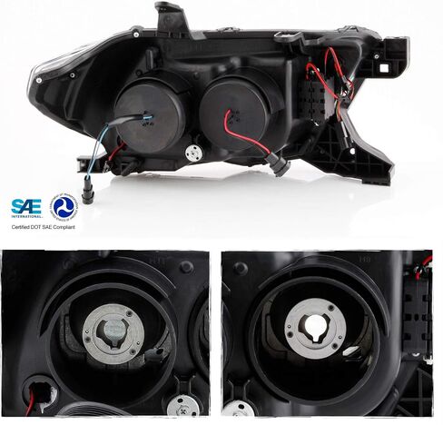 Akkon - FIT 2016-2022 Toyota Tacoma LED Projector Projector Black Headligh in Kuwait