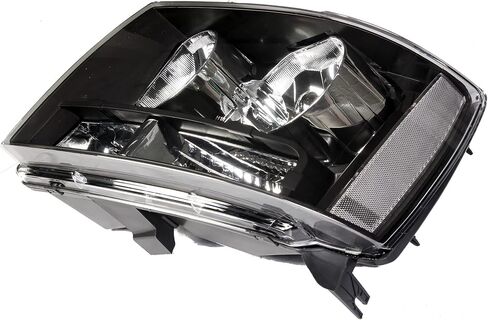 Headlights Assembly Pair for 2007-2014 Chevy Tahoe Suburban 1500, 2007-2013 Chevy Avalanche Suburban 2500 Headlamps Head Lights Replacement Driver and Passenger Side,Black Housing Clear Reflector in Kuwait
