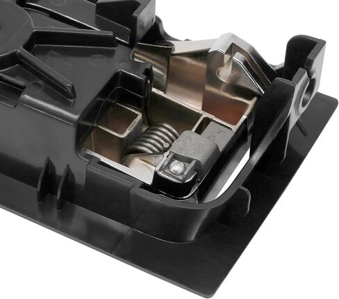 Gledewen Interior Door Handle, Compatible with 2009-2014 Ford F150, Front/Rear Inside Right Passenger Side | CL3Z-1522600-GA 9L3Z-1522600-CB 90825 Chrome Lever Black Housing Inner Handle in Saudi Arabia