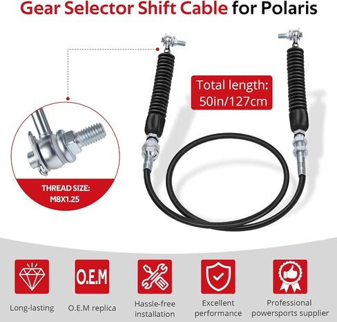 جافك ترس كابل التحول الملائم لـ Polaris RZR 570 900 XP 2011-2022 ، O.E.M#7081620 7081848 in Saudi Arabia