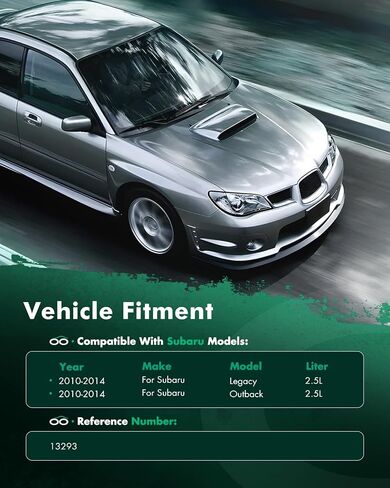 مشعاع SCITOO 13293 مناسب 2010-2014 لسوبارو ليجاسي 2.5L 2010-2015 لسوبارو للمناطق النائية 2.5L in Saudi Arabia