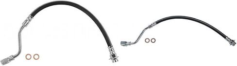 2Pcs Front Left Front Right Brake Line Brake Hydraulic Hose Replacement YCQTaoBao Compatible with Cutlass Supreme 1988-1997 Compatible with Pontiac Grand Prix 1988-1996 Compatible with Regal 1988-1996 in Saudi Arabia
