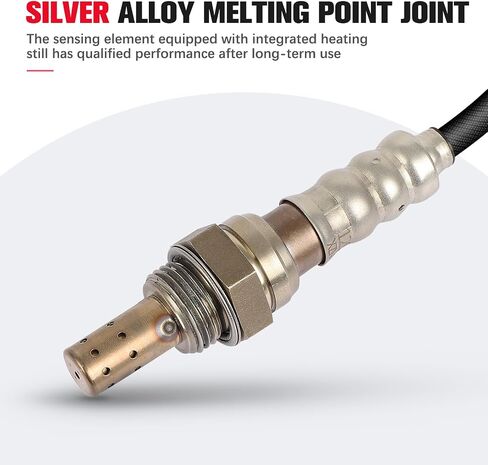O2 Oxygen Sensor for Chevrolet Silverado 1500 2008-2013, for Malibu, Equinox, for GMC Sierra 1500, for Buick, for Cadillac - Replaces 12606671, 19187281, 213-4537 - Heated 4-Wire in Saudi Arabia