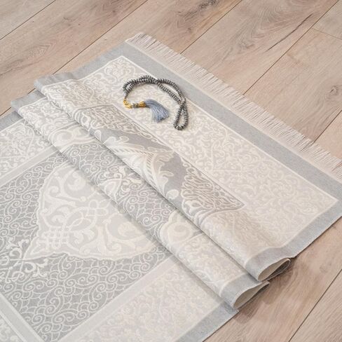 سجادة الصلاة المسلمة مع حبات صلاة الإسلام - حصيرة صلاة السفر ، والهدايا الإسلامية للمرأة ، والصلاة المحمولة مات الإسلام ، وسجادة الصلاة الإسلامية الإسلام الرجال ، حصيرة الصلاة من أجل الهدايا المسلمة ، الوردي in Kuwait