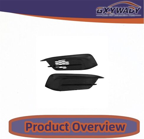 GXYWADY الضباب ضباب الإطار مصابيح الضباب الغطاء بديل الجانب الأيسر والأيمن لسيادة سيفيك/كوبيه 2016 2017 2018 71103-TBA-A00 71108-TBA-A00 in Kuwait