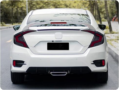 وقت البالغة LED LED أضواء الذيل لـ Honda Civic Sedan 10th Gen 2016-2021 DRL بدء تشغيل مجموعة المصباح الخلفي للرسوم المتحركة (وليس لـ Hatchback & Coupe) in Kuwait