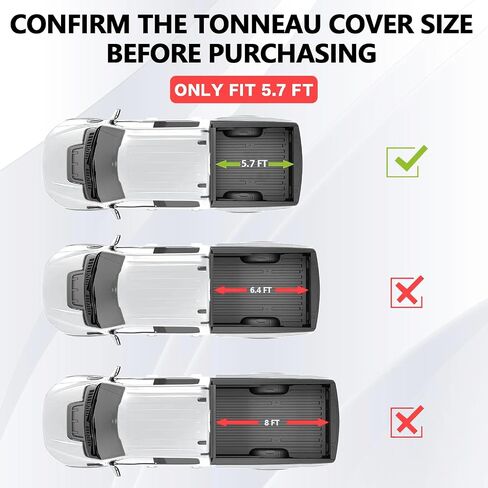 FRP Low-Profile Flip-Up Hard Tri-Fold Tonneau Cover fits 2019–2026 Dodge Ram 1500 5.7ft Short Bed (Excludes RamBox) in Saudi Arabia