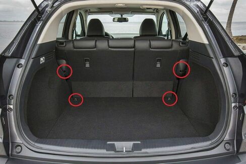 Rear Trunk Seats Organizer Cargo Net for Honda HR-V 2016-2025 – Envelope Style Cargo Net for SUV –Premium Mesh Elastic Car Trunk Organizer Vehicle Carrier Storage– Compatible with HR-V in Saudi Arabia