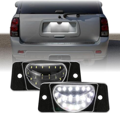 USR 02-09 Trailblazer Tail Light - Pair of Lamps (Left + Right) Compatible With 2002-2009 Chevrolet Trailblazer/Chevy SUV - All Models (Dark Smoked Red/Plug & Play Ready) in Saudi Arabia