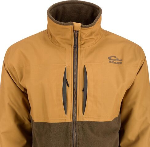 Drake Waterfowl Men's MST CommandXT Eqwader Full-Zip Waterproof Windproof Breathable Resistant Hunting Jacket in Saudi Arabia