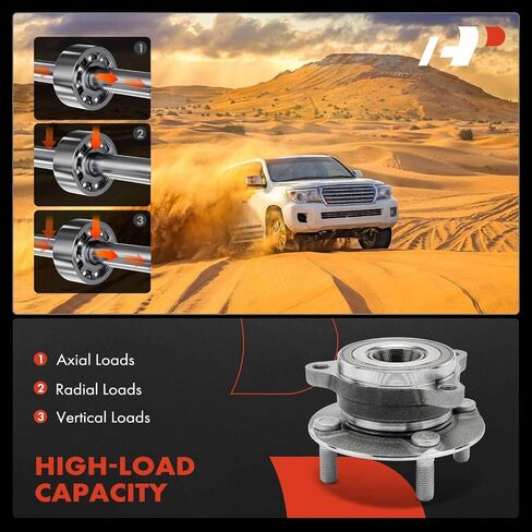 A-Premium 2 x Front Wheel Bearing and Hub Assembly with 4-Lug Compatible with Toyota Yaris 2019-2020, Yaris iA 2017-2018 & Scion iA 2016 in Saudi Arabia