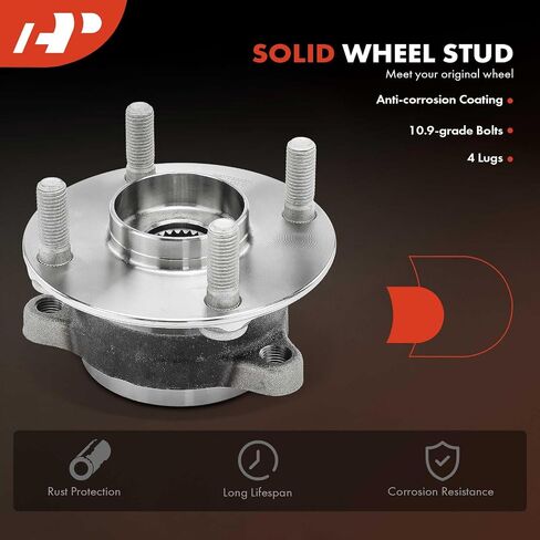 A-Premium 2 x Front Wheel Bearing and Hub Assembly with 4-Lug Compatible with Toyota Yaris 2019-2020, Yaris iA 2017-2018 & Scion iA 2016 in Saudi Arabia