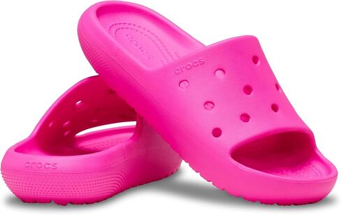 Crocs Unisex-Child Classic Slide V2 (Little Big Kids) Sandal in Kuwait