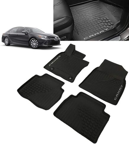 TOYOTA PT908-03181-20 All Weather Floor Liner (Black), 1 Pack in Saudi Arabia