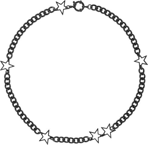 Sacina Gothic Star Necklace, Star Choker, Emo Punk Grunge Y2k Necklace, Y2k Jewelry, Christmas Jewelry Gift For Women in Kuwait