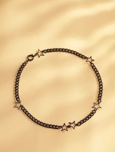 Sacina Gothic Star Necklace, Star Choker, Emo Punk Grunge Y2k Necklace, Y2k Jewelry, Christmas Jewelry Gift For Women in Kuwait