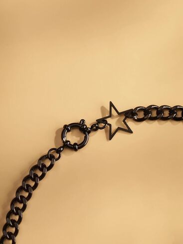 Sacina Gothic Star Necklace, Star Choker, Emo Punk Grunge Y2k Necklace, Y2k Jewelry, Christmas Jewelry Gift For Women in Kuwait