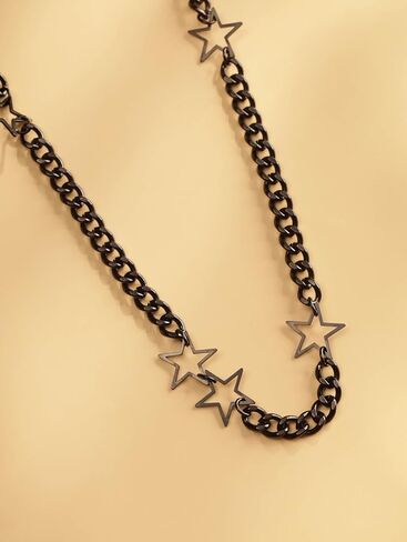 Sacina Gothic Star Necklace, Star Choker, Emo Punk Grunge Y2k Necklace, Y2k Jewelry, Christmas Jewelry Gift For Women in Kuwait