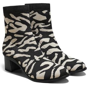 VIVAIA Amanda Women's Water-repellent Water-Repellent Stretchy UpperHeel Boot Round-Toe Booties 6.5cm/2.5" heel height Boots Extra Roomy Almond-Toe lady dress jeans Winter Fall Running Heel Boots in Kuwait