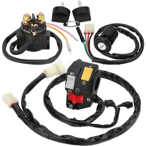 M MATI Handlebar Key Starter Relay Switch Kit for Honda TRX400EX 400EX Sportrax 1999-2004 35020-HN1-000 35100-HN1-000 35850-HM3-000 in Saudi Arabia