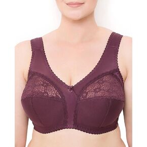 Wireless Plus Size Bra Minimizer Wide Straps Unlined Full Coverage 36 38 40 42 44 46 48 50 52 / C D E F G H I in Saudi Arabia