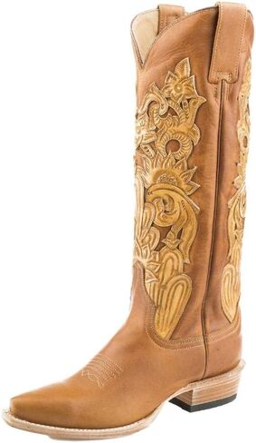 Jules Hand Tooled Leather Boot in Saudi Arabia