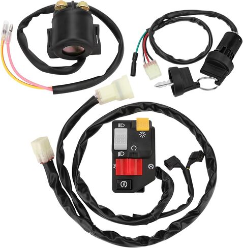 M Mati Handlebar Key Starter Relay Kit لـ Honda TRX400EX 400EX Sportrax 1999-2004 35020-HN1-000 35100-HN1-000 35850-HM3-000 in Saudi Arabia
