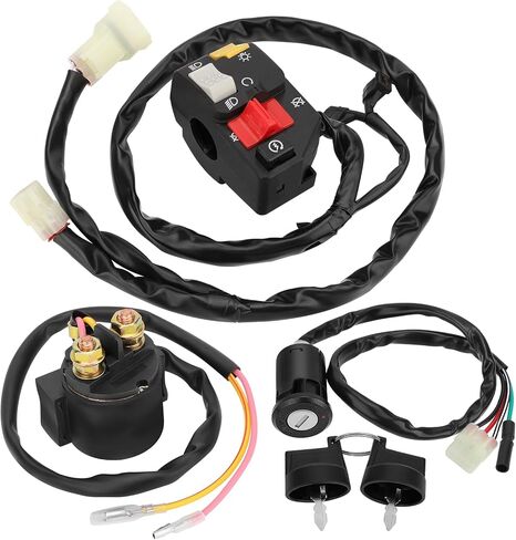 M Mati Handlebar Key Starter Relay Kit لـ Honda TRX400EX 400EX Sportrax 1999-2004 35020-HN1-000 35100-HN1-000 35850-HM3-000 in Saudi Arabia