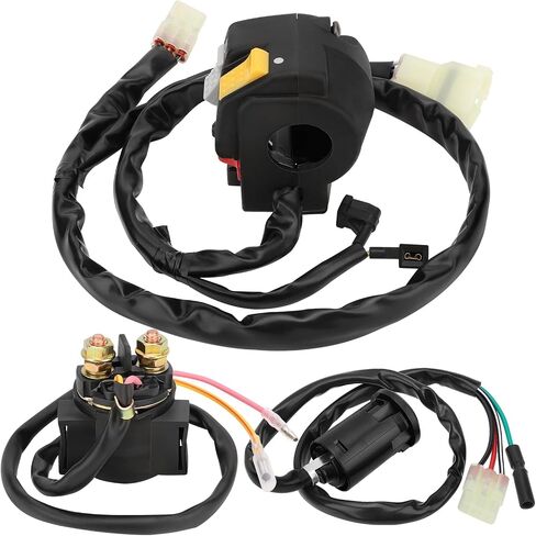 M Mati Handlebar Key Starter Relay Kit لـ Honda TRX400EX 400EX Sportrax 1999-2004 35020-HN1-000 35100-HN1-000 35850-HM3-000 in Saudi Arabia