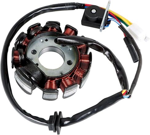Ignition Stator Magneto 11 Pole/Coils Performance for Many Different Models Like Jonway, Wolf 125CC 150CC GY6 Scooter Engines with DC System, N-F7-9192-S in Saudi Arabia