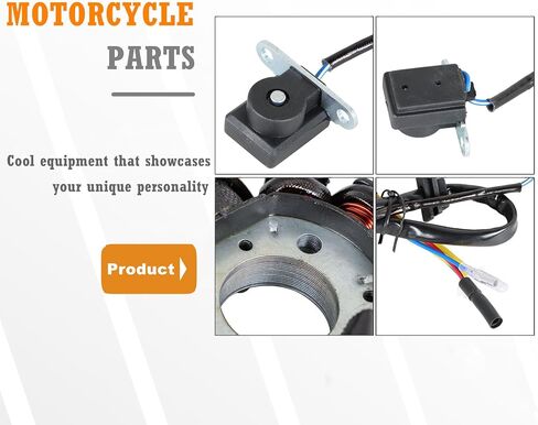 Ignition Stator Magneto 11 Pole/Coils Performance for Many Different Models Like Jonway, Wolf 125CC 150CC GY6 Scooter Engines with DC System, N-F7-9192-S in Saudi Arabia