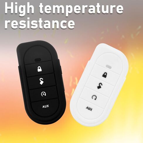 Remote Case, 2Pack Silicon Resin Protection Cover for Viper Soft Car Fob Cover Keyless Entry Key Shell The Two Road Safety System Replacement Shell Case for 7351V 7752V 7756V 5706 4706 (Same) in Kuwait