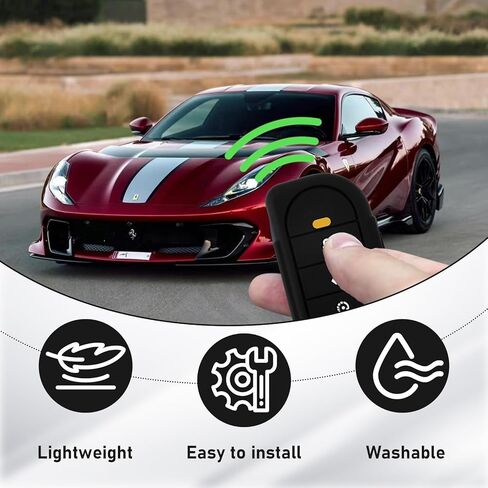 Remote Case, 2Pack Silicon Resin Protection Cover for Viper Soft Car Fob Cover Keyless Entry Key Shell The Two Road Safety System Replacement Shell Case for 7351V 7752V 7756V 5706 4706 (Same) in Kuwait