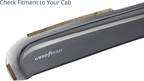 Goodyear Shatterproof in-Channel Window Deflectors for Lincoln Navigator 2018-2024, Rain Guards, Window Visors for Cars, Vent Deflector, Car Accessories, 4 pcs - GY008436 in Saudi Arabia