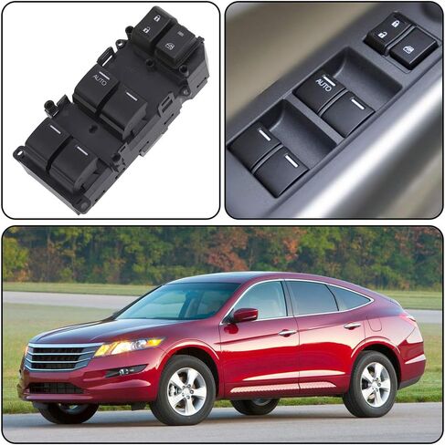زر التحكم في تبديل نافذة الطاقة ، متوافق مع Honda Accord 2008-2012 ، يحل محل 35750-TB0-H01 ، 35750-TBD-H13 ، 35750-TA0-A02 in Saudi Arabia
