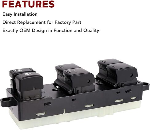 25401-ZJ60A Side Side Side Power Switch استبدال Nissan Sentra 2009 2009 2010 2011 ، استبدال# 25401-ZN50C in Kuwait