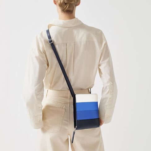 Radley London Summer Street Stripe Women's Mini Leather Zip حول حقيبة Crossbody in Saudi Arabia
