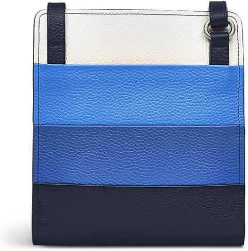 Radley London Summer Street Stripe Women's Mini Leather Zip حول حقيبة Crossbody in Saudi Arabia