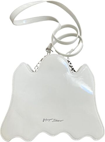 Betsey Johnson XOBOO Kitsch Ghost Crossbody, White in Saudi Arabia