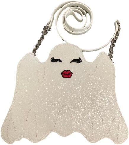 Betsey Johnson XOBOO Kitsch Ghost Crossbody, White in Saudi Arabia