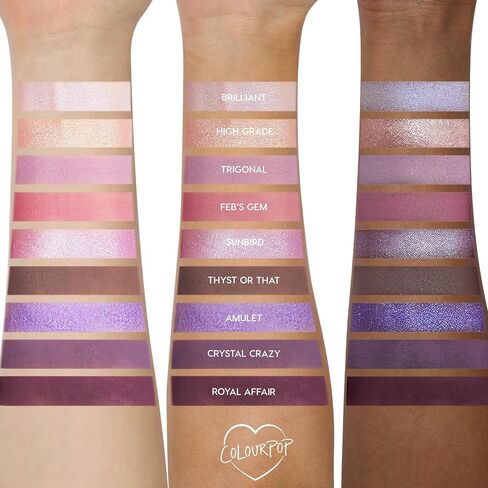 لوحة مسحوق مضغوطة من ColourPop All Amethyst Natural Aura راتنج شيلاجيت عضوي نقي من الهيمالايا - 600 مجم أقصى فاعلية راتنج شيلاجيت عضوي طبيعي مع 85+ من المعادن النزرة وحمض الفولفيك in Saudi Arabia