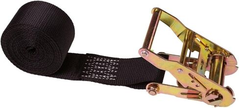 US Cargo Control Endless Ratchet Strap, 2 Inch X 15 Foot Black Ratchet Straps, 1,467 lbs Working Load Limit, Hookless Ratchet Straps, Tie Down Straps for Flatbed Trailers or Trucks in Saudi Arabia