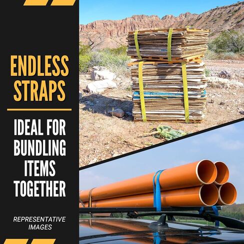 US Cargo Control Endless Ratchet Strap, 2 Inch X 15 Foot Black Ratchet Straps, 1,467 lbs Working Load Limit, Hookless Ratchet Straps, Tie Down Straps for Flatbed Trailers or Trucks in Saudi Arabia