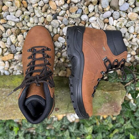 Alpina TUNDRA Men's Boots | Waterproof Leather Ankle High Shoes | Premium Leather | Lightweight | Breathable Membrane | Slip Resistant | Made in Europe in Saudi Arabia